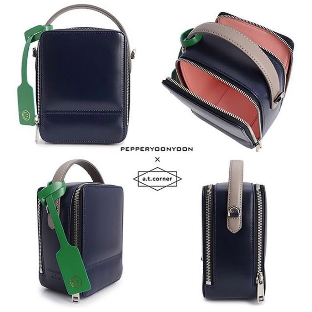 PEPPERYOONYOON  leather  crossbody bag 
Multiple color